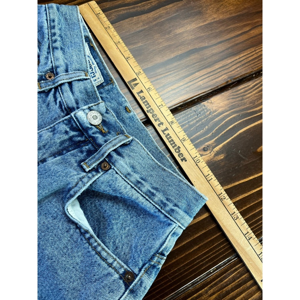 CASUCCI Jeans Womens 24 Blue Denim Vintage Rigid Denim Ankle Cuts - Picture 9 of 14